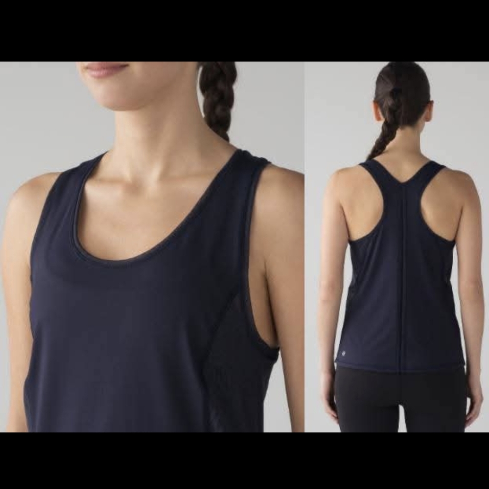 Lululemon Embodiment Tank Midnight Navy